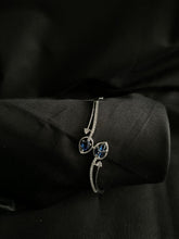 Blue American diamond cuff bracelet