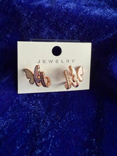 Butterfly claw earring