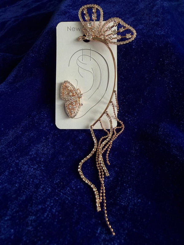 Rose gold plated Ear cuff