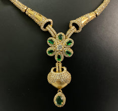 Emerald Green party necklace