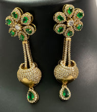 Emerald Green party necklace