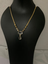 simple diamond look necklace #Style# 1315