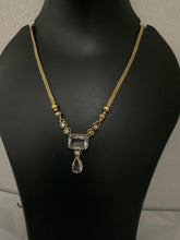 simple diamond look necklace #Style# 1315