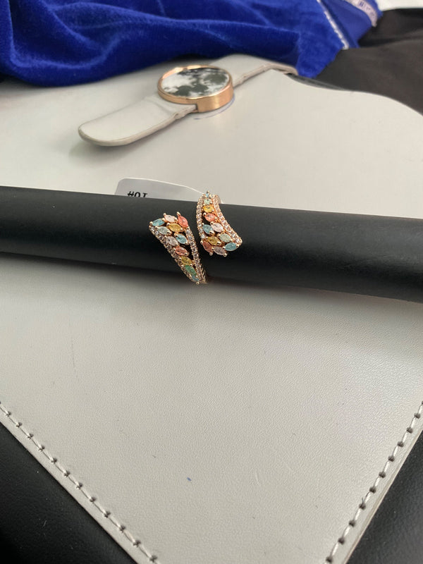 multicolor stone ring