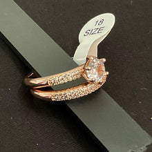 Engagement with matching band