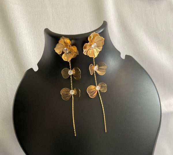 gold plated fantasy earring